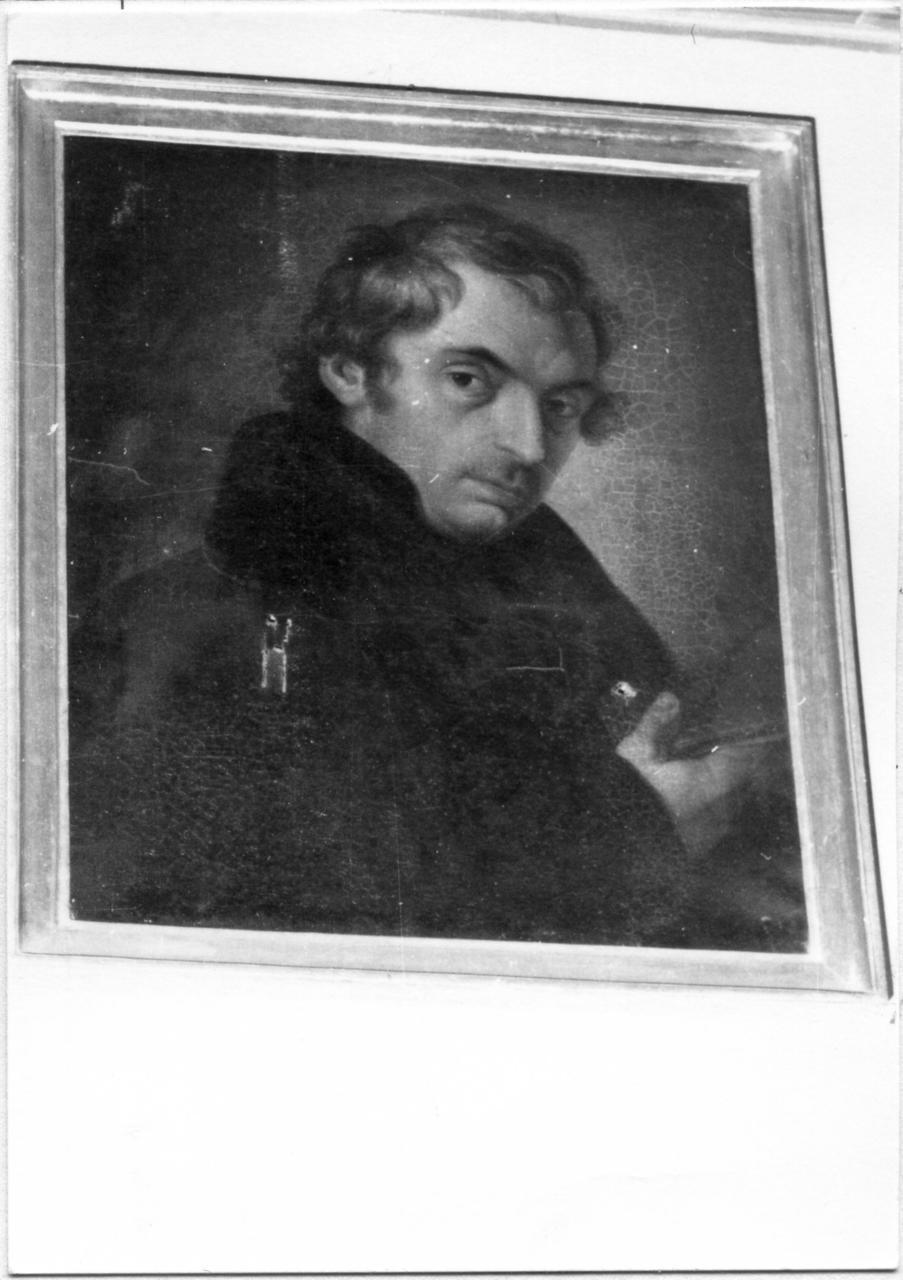 ritratto del canonico Vincenzo Corradi (dipinto) di Gualdi Antonio (sec. XIX)