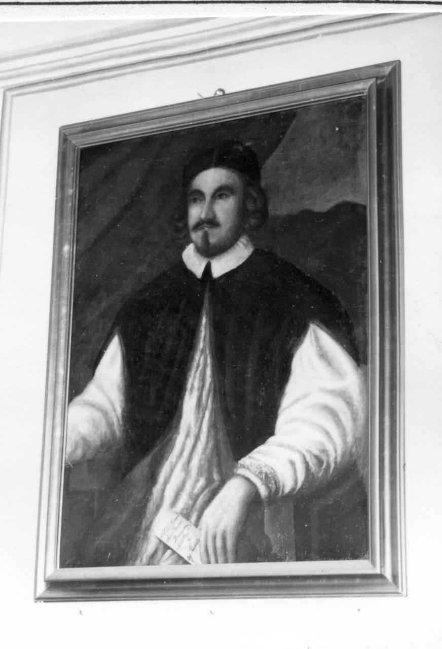 ritratto di ecclesiastico (dipinto) - ambito italiano (sec. XVIII)