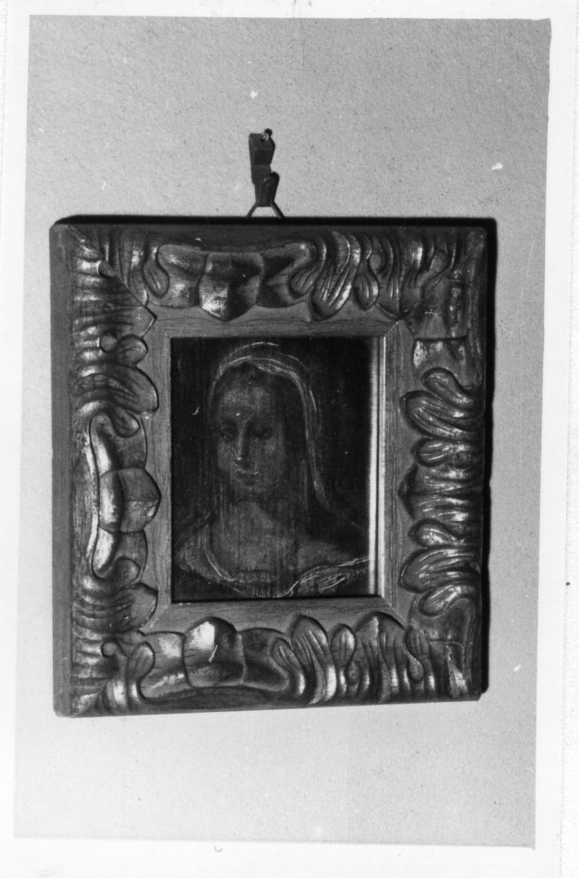 volto di Madonna (?) (dipinto) - ambito italiano (sec. XVII)