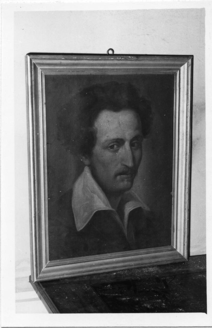 ritratto d'uomo (dipinto) - ambito italiano (sec. XIX)