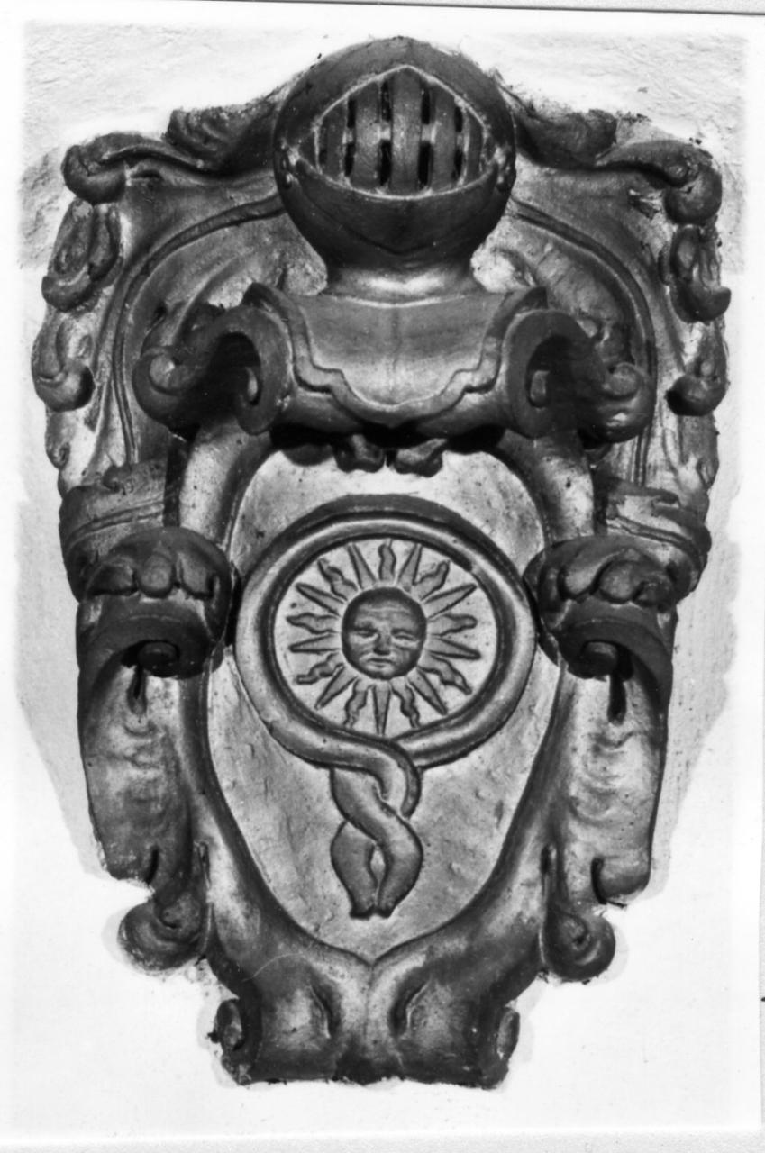 stemma (rilievo, serie) - bottega reggiana (seconda metà sec. XVII)