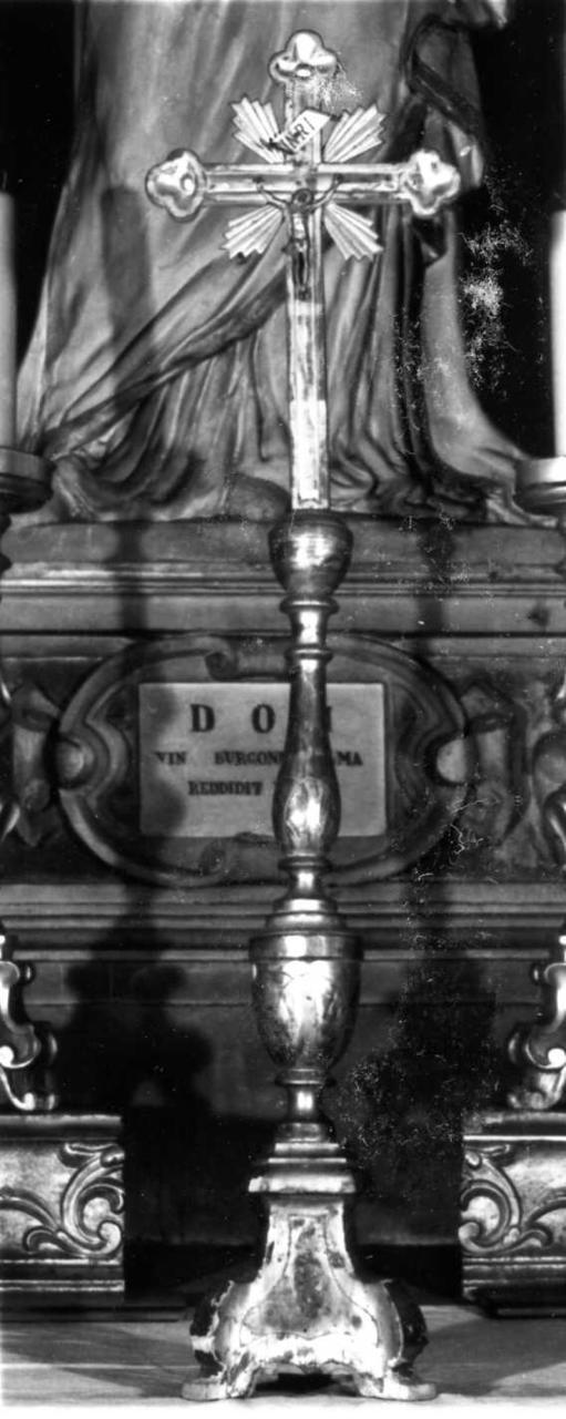 croce stazionale - bottega reggiana (prima metà sec. XIX)