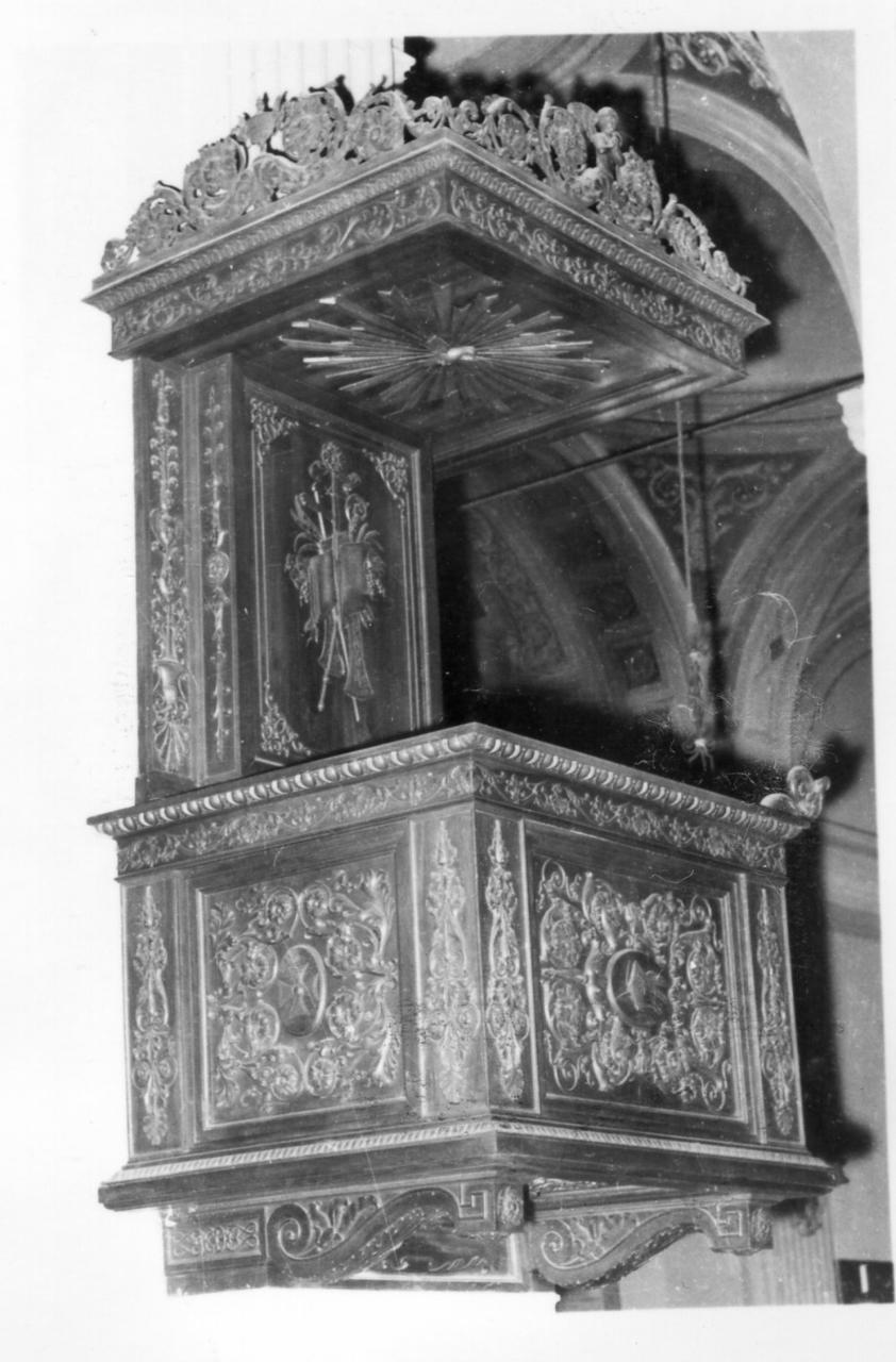 pulpito - bottega reggiana (metà sec. XIX)