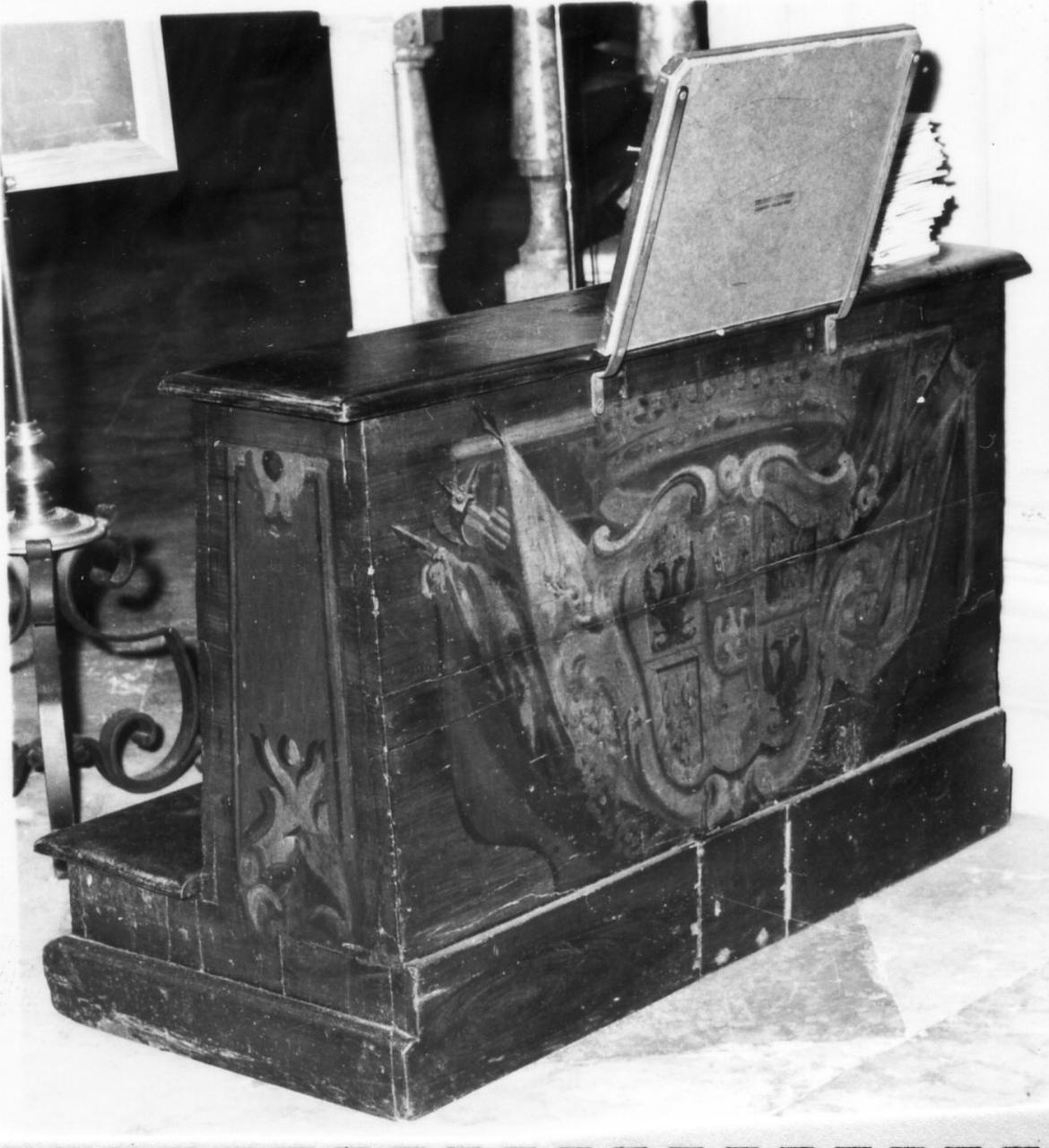 inginocchiatoio - bottega reggiana (seconda metà sec. XVIII)