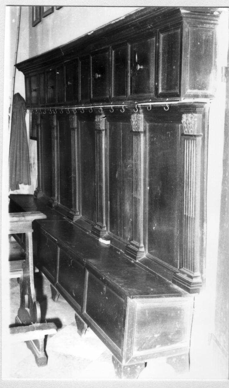 pancale da chiesa, serie - bottega reggiana (prima metà sec. XVII)