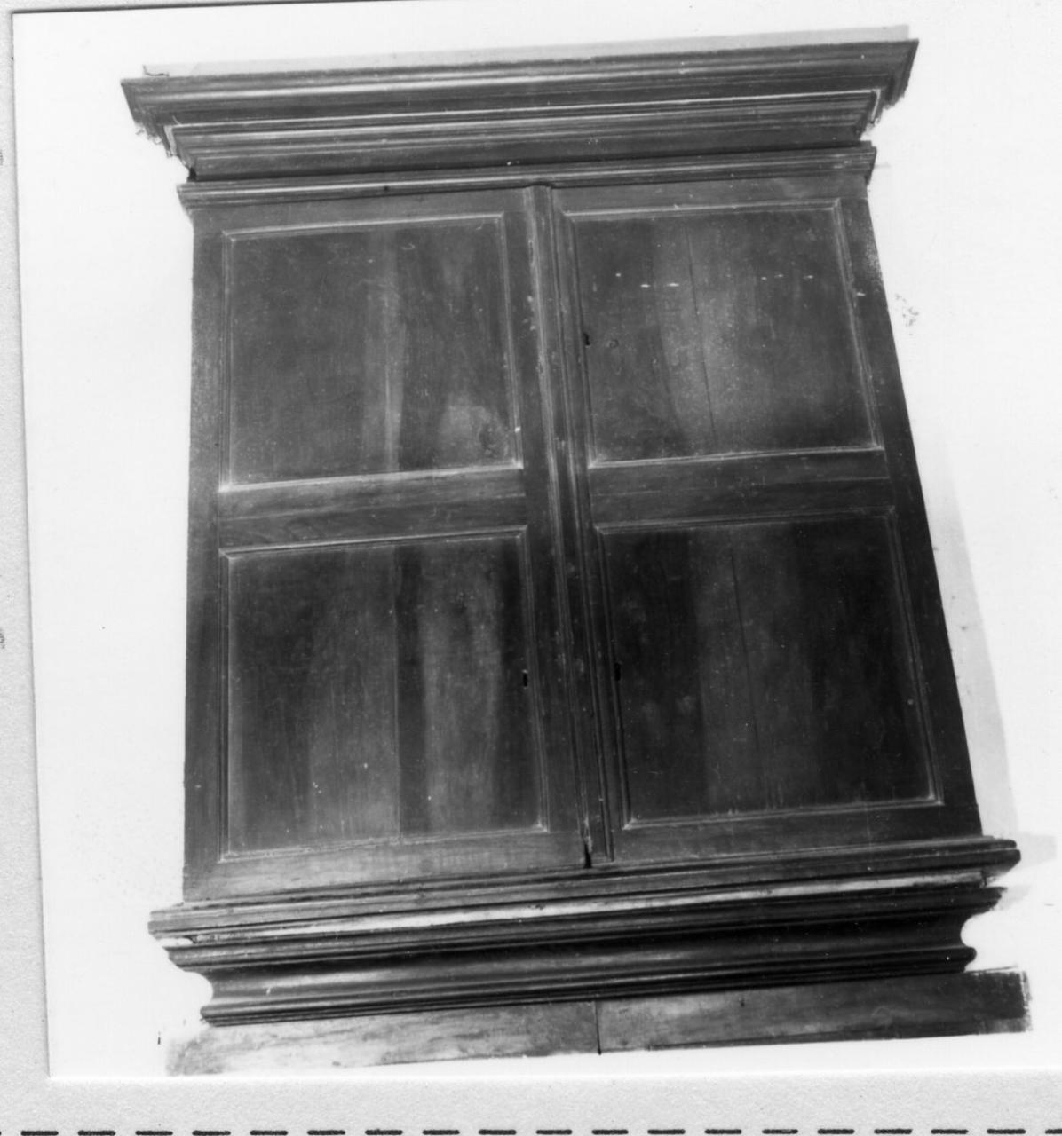 anta di armadio - bottega reggiana (seconda metà sec. XVII)