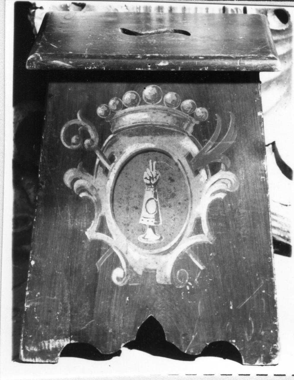 sgabello, serie - bottega reggiana (seconda metà sec. XVIII)