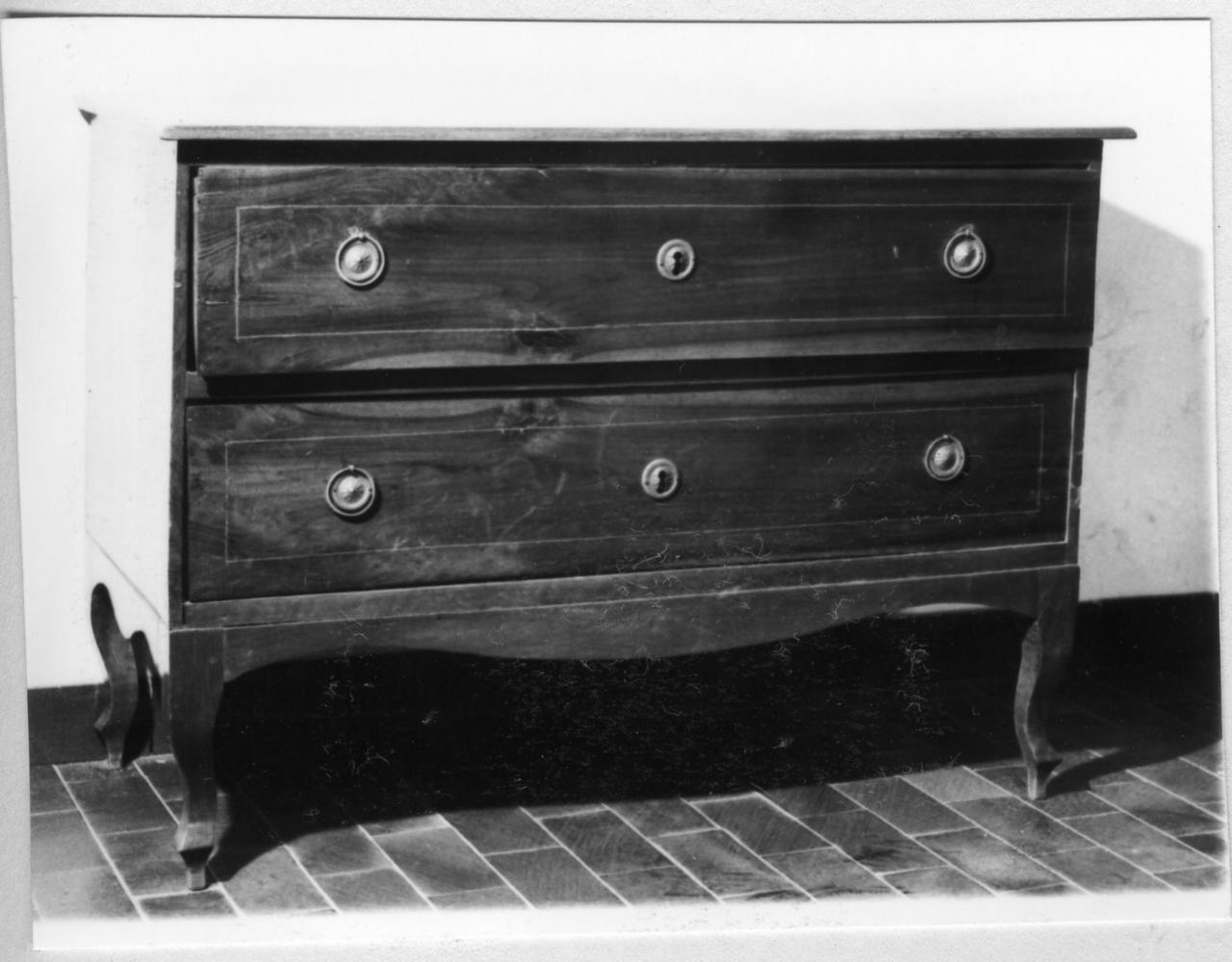 cassettone - bottega reggiana (inizio sec. XIX)