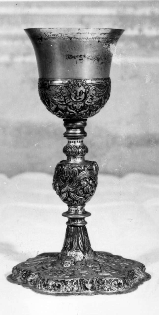 calice - bottega emiliana (seconda metà sec. XVI)