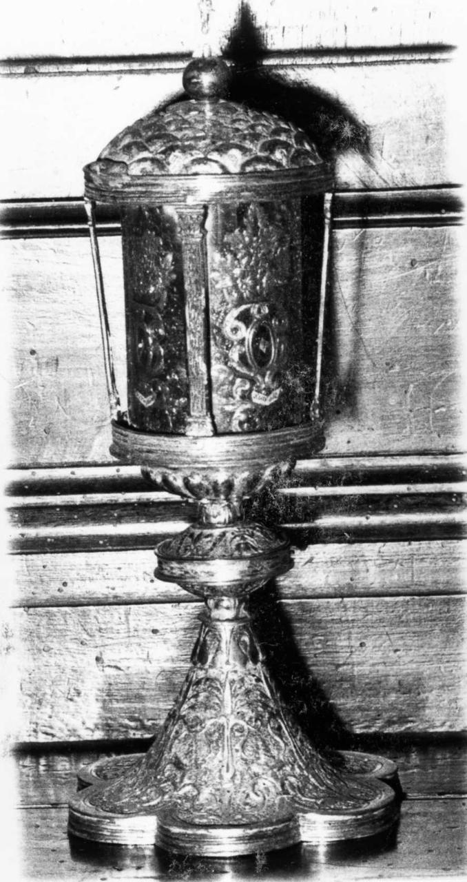 reliquiario architettonico - bottega reggiana (inizio sec. XVI)