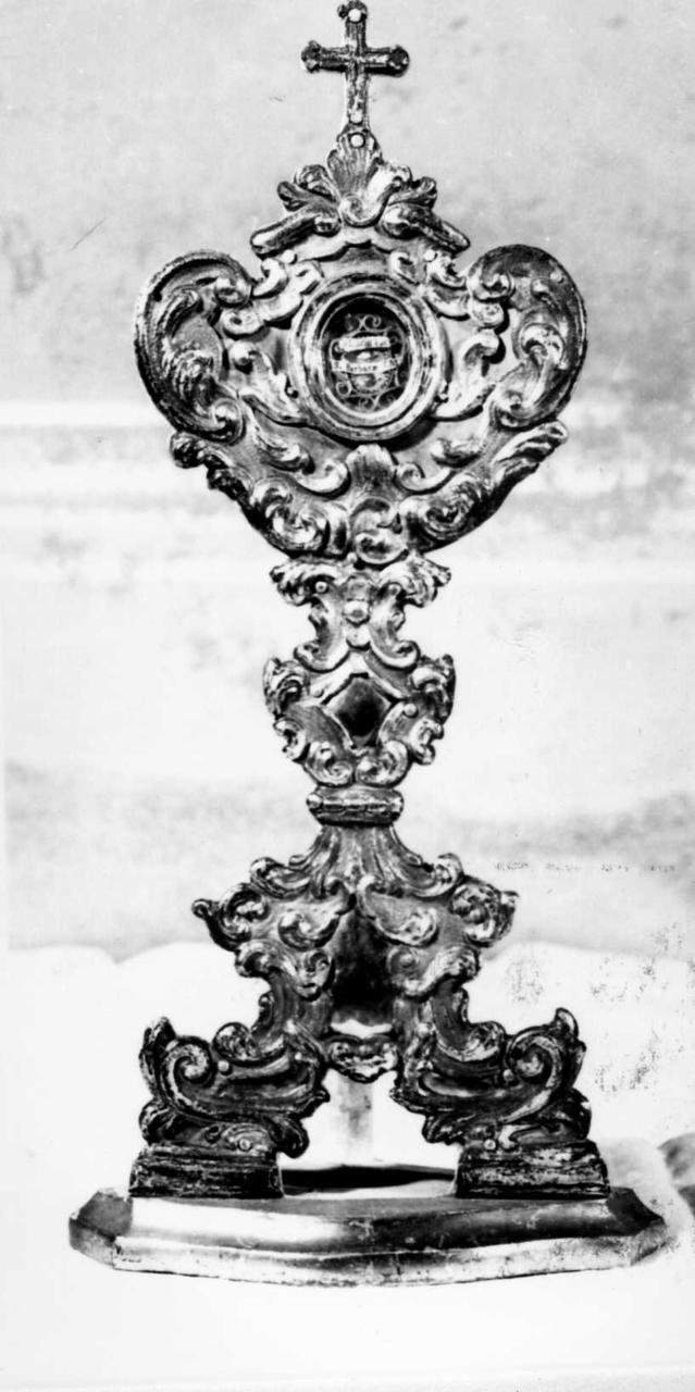 reliquiario-ostensorio - bottega emiliana (seconda metà sec. XVIII)