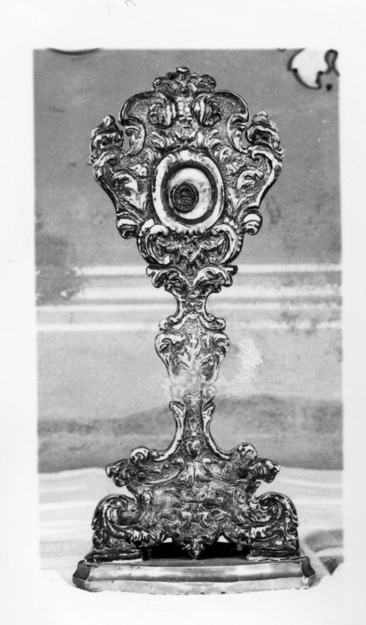 reliquiario-ostensorio - bottega emiliana (seconda metà sec. XVIII)