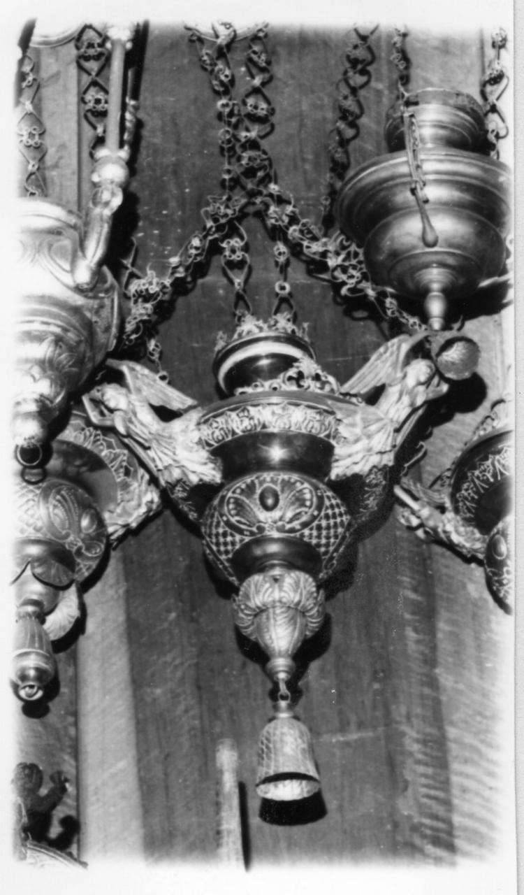 lampada pensile, serie - bottega lombarda (metà sec. XIX)