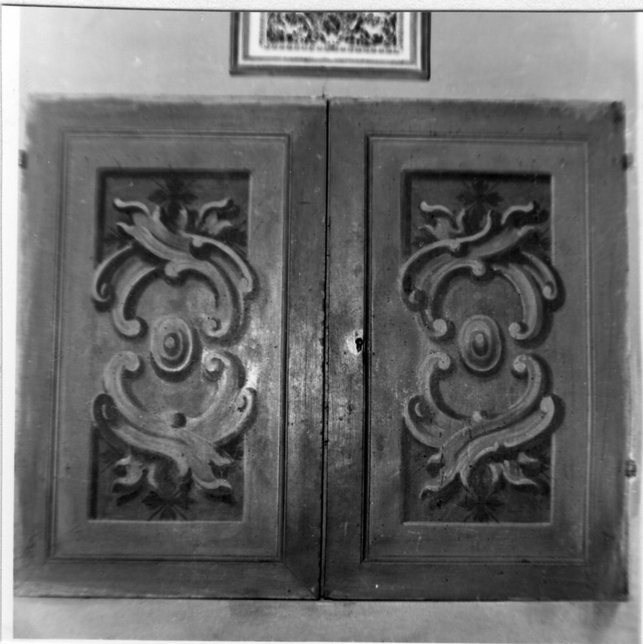 anta di armadio - bottega reggiana (seconda metà sec. XVIII)