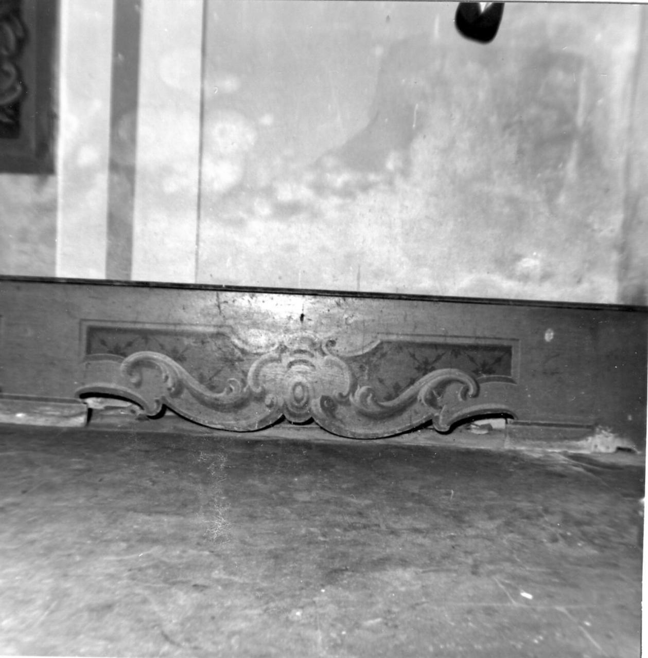 pancale da chiesa, serie - bottega reggiana (seconda metà sec. XVIII)