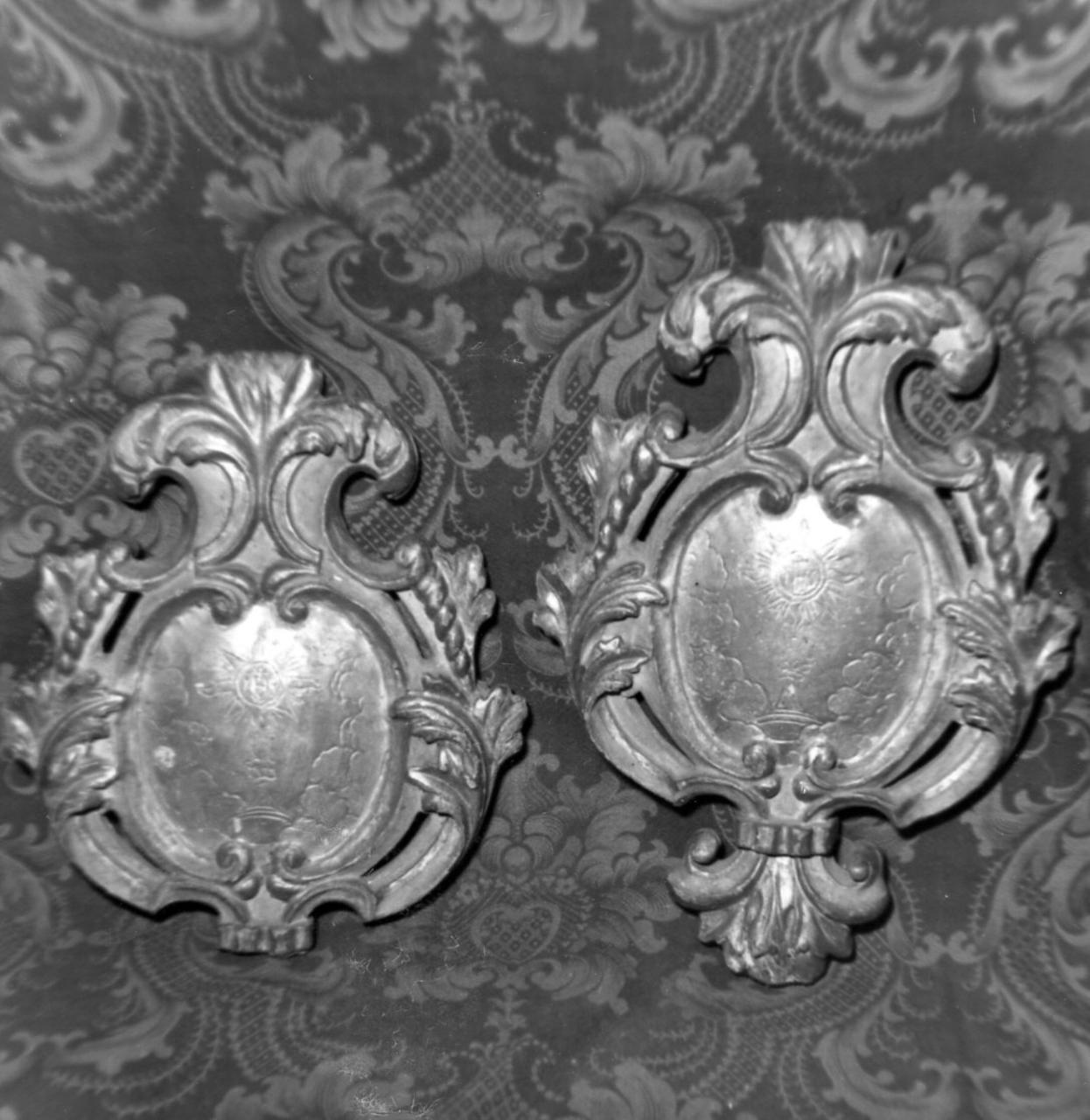 emblema di confraternita, serie - bottega emiliana (seconda metà sec. XVIII)