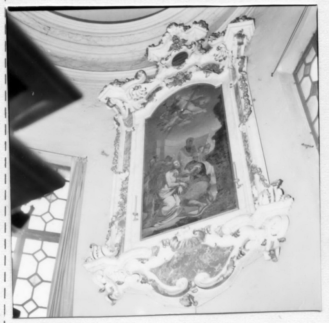 motivi decorativi a volute (ancona) - bottega emiliana (terzo quarto sec. XVIII)