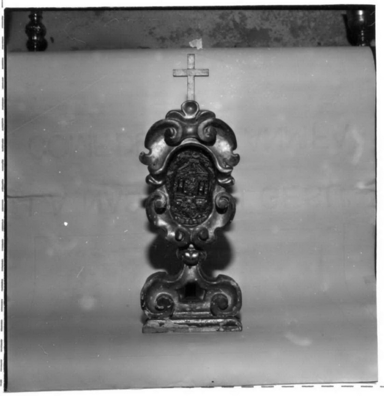 motivi decorativi vegetali (reliquiario) - bottega emiliana (secc. XVII/ XVIII)