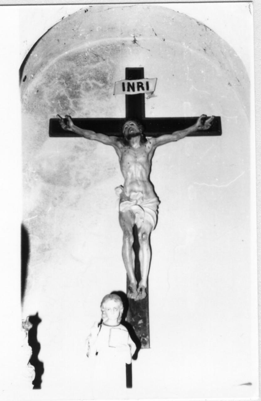 crocifisso - bottega emiliana (sec. XVIII)