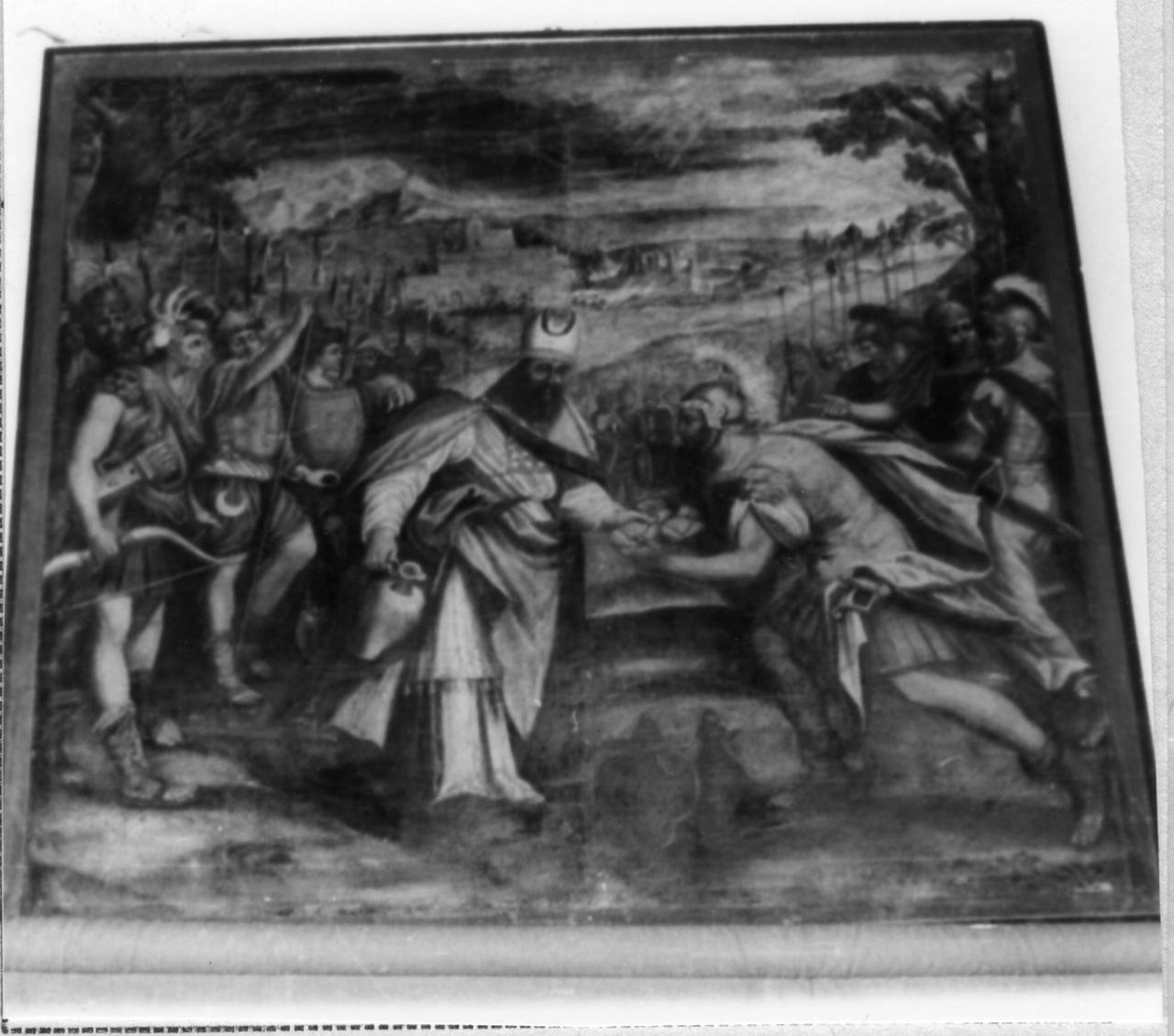 incontro di Abramo e Melchisedek (dipinto) - ambito emiliano (?) (seconda metà sec. XVI)