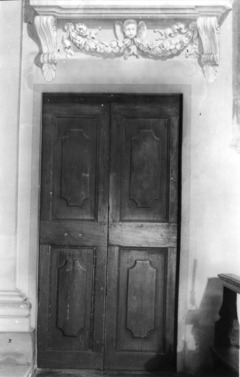 porta - a due battenti - bottega reggiana (seconda metà sec. XVIII)