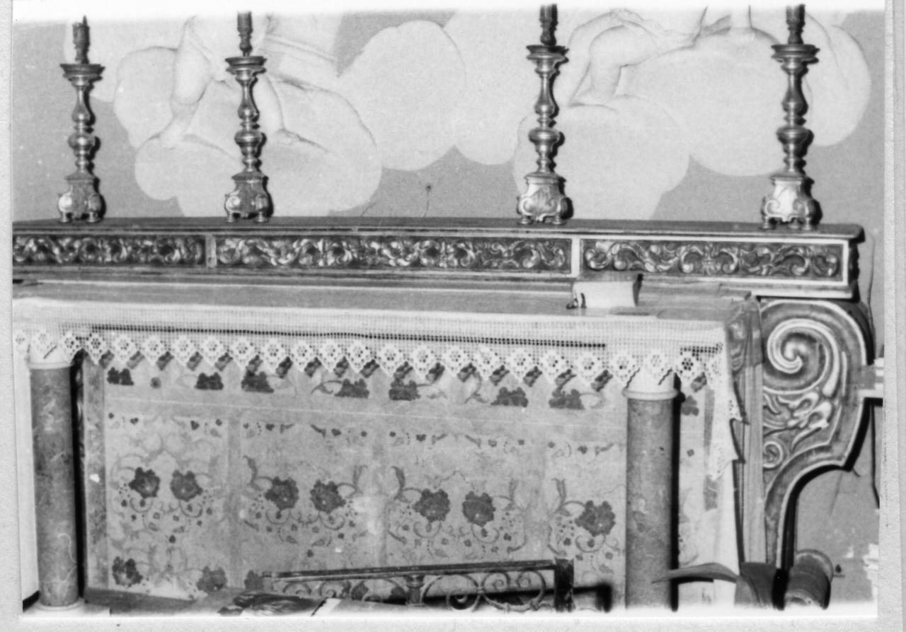 altare - bottega emiliana (fine sec. XVII)