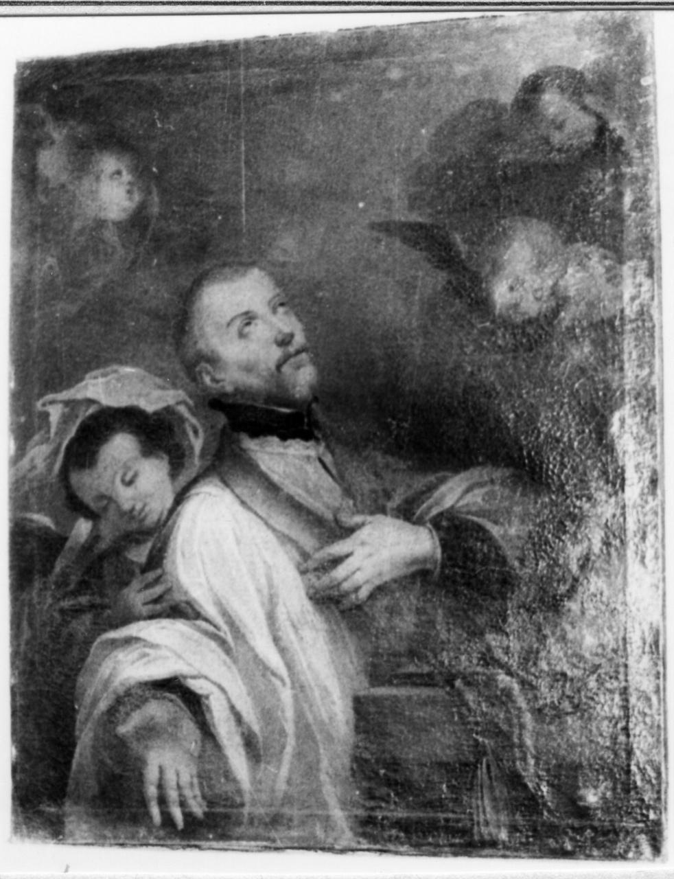 estasi di Sant'Andrea Avellino (dipinto) - ambito emiliano-veneto (metà sec. XVIII)