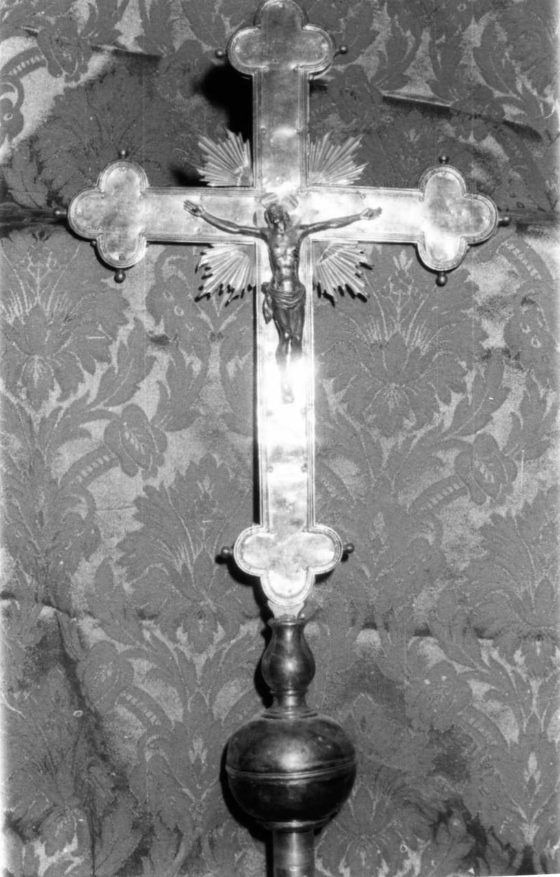 croce processionale - bottega emiliana (metà sec. XVI)