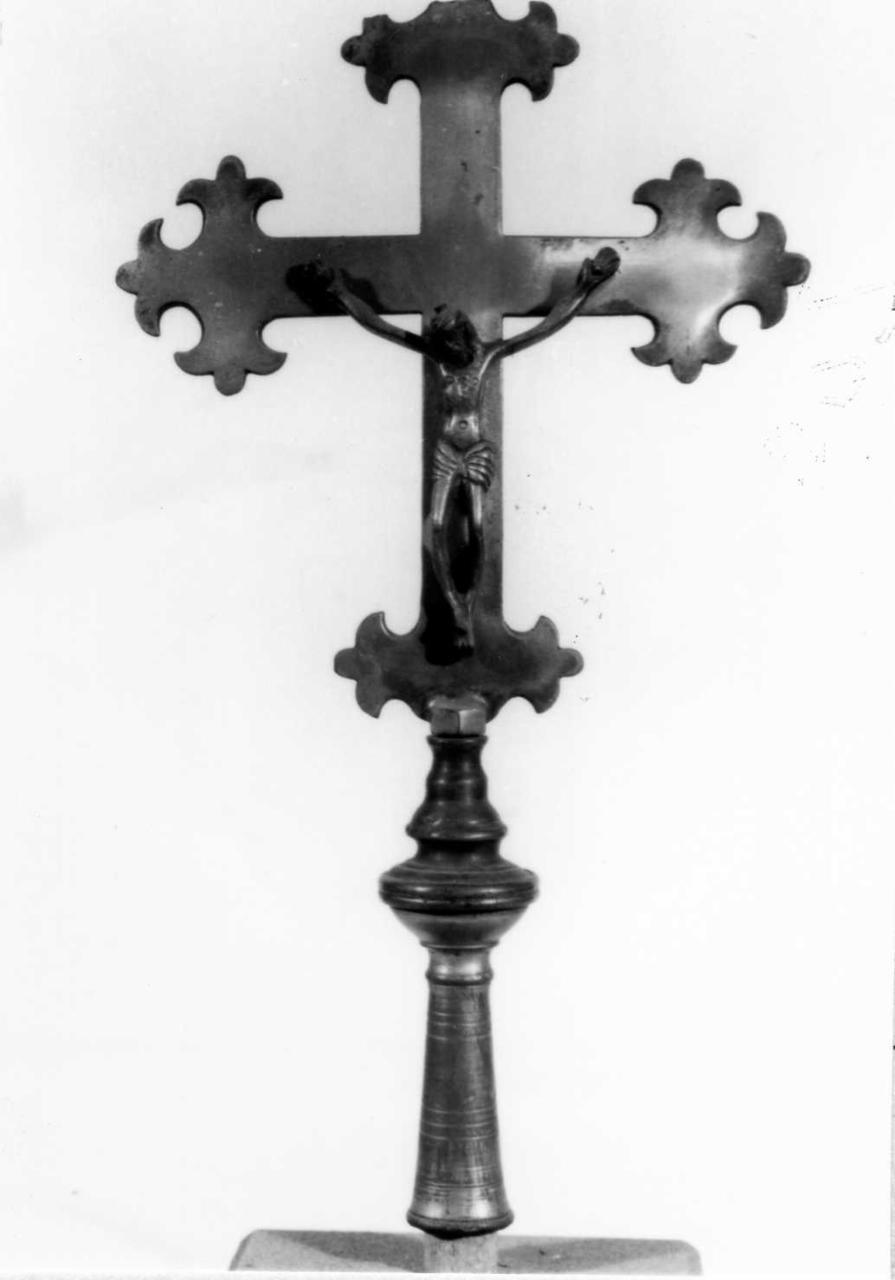 croce processionale - bottega emiliana (prima metà sec. XVII)