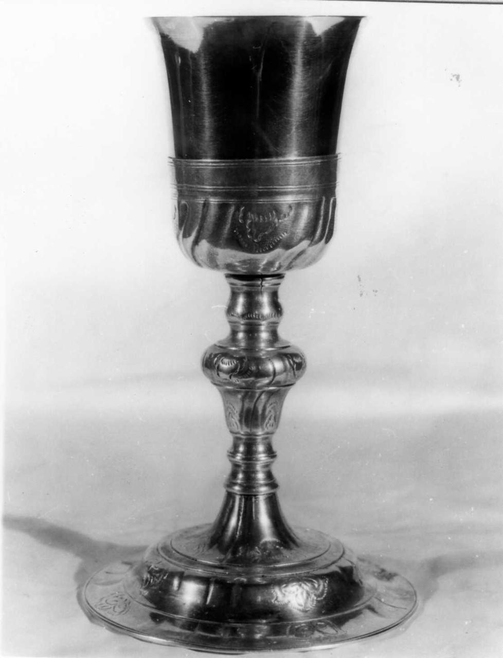 calice - bottega emiliana (inizio sec. XVIII)