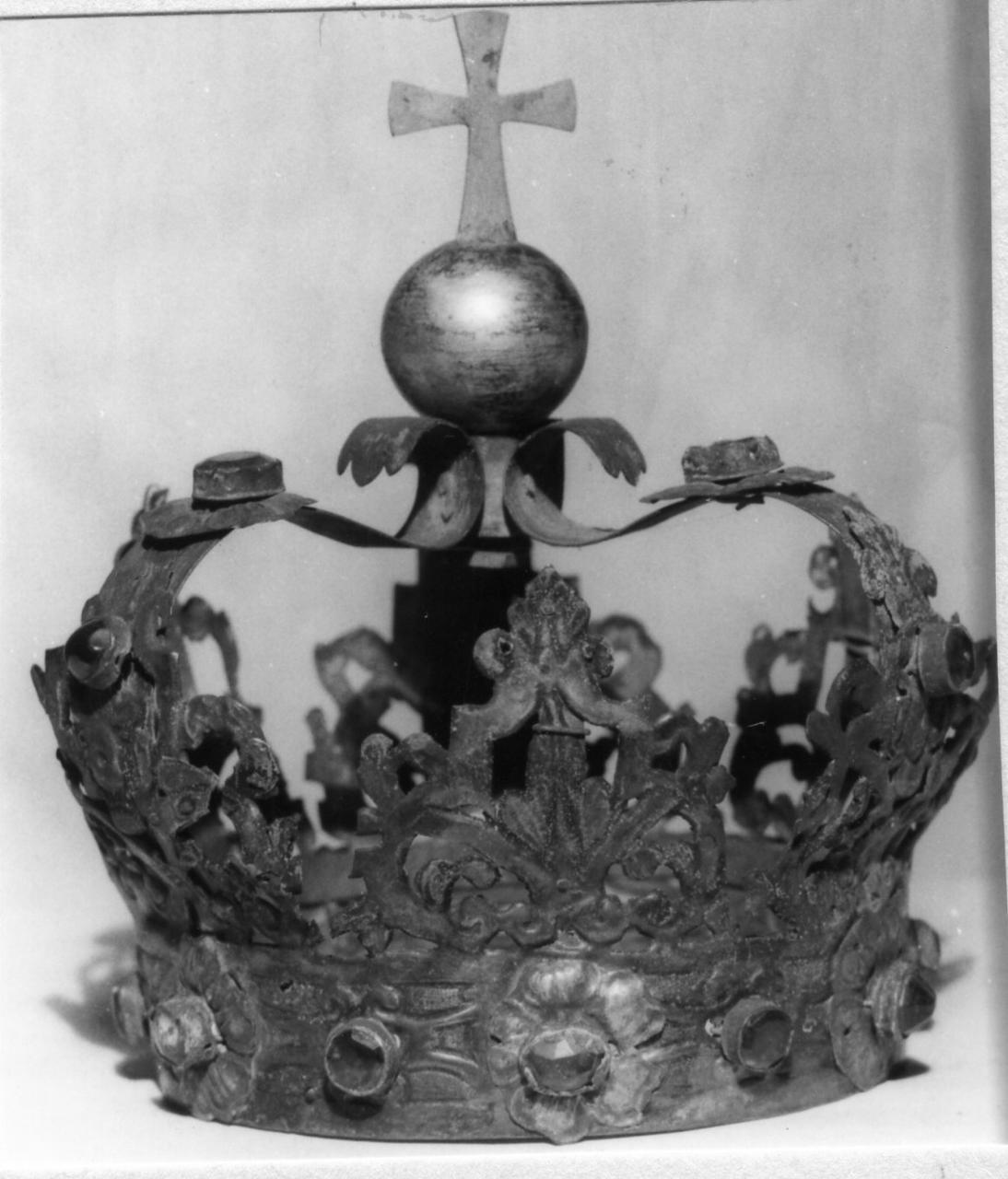 corona da statua - bottega mantovana (sec. XVII, sec. XVIII)