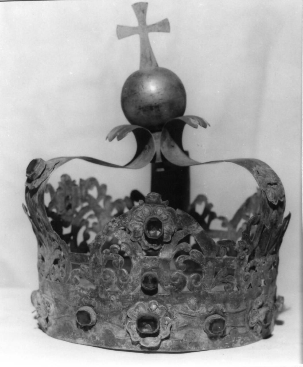 corona da statua - bottega mantovana (sec. XVII, sec. XVIII)