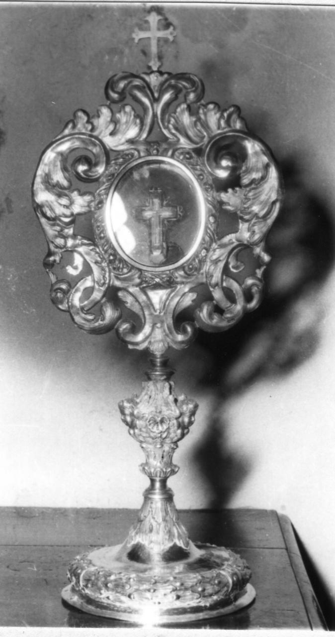 reliquiario-ostensorio - bottega reggiana (sec. XVIII)