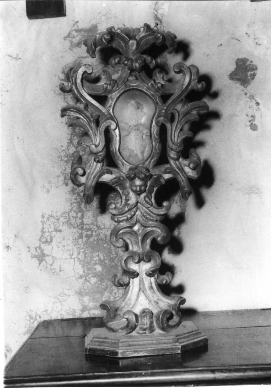 reliquiario - a ostensorio - bottega emiliana (seconda metà sec. XVII)