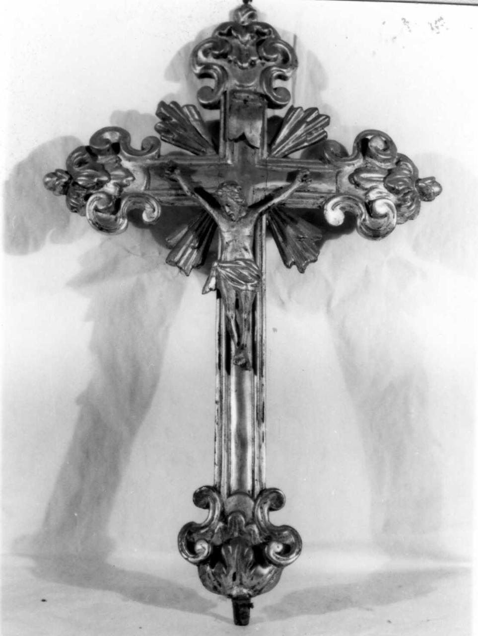 croce d'altare - bottega emiliana (seconda metà sec. XVIII)