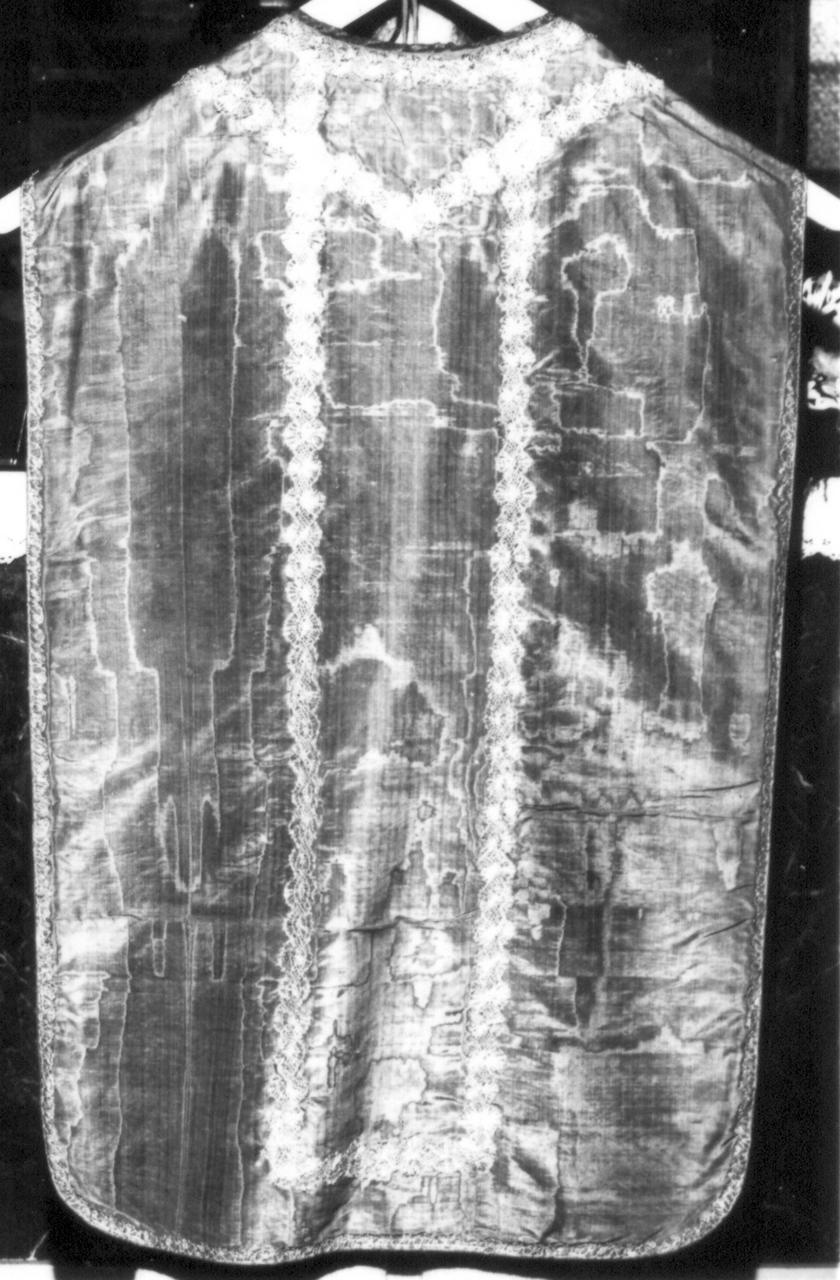 paramento liturgico - manifattura italiana (fine/inizio secc. XVIII/ XIX)