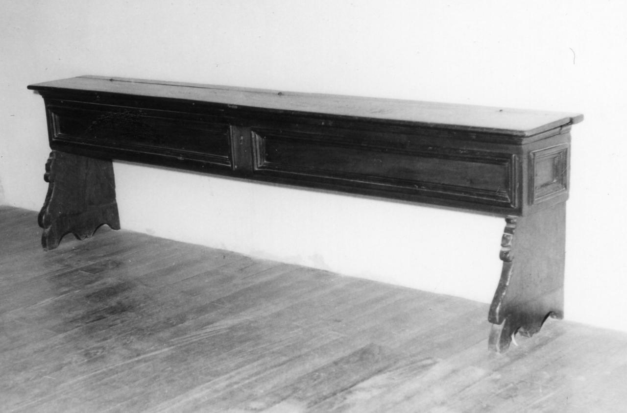 cassapanca - bottega reggiana (sec. XVII)