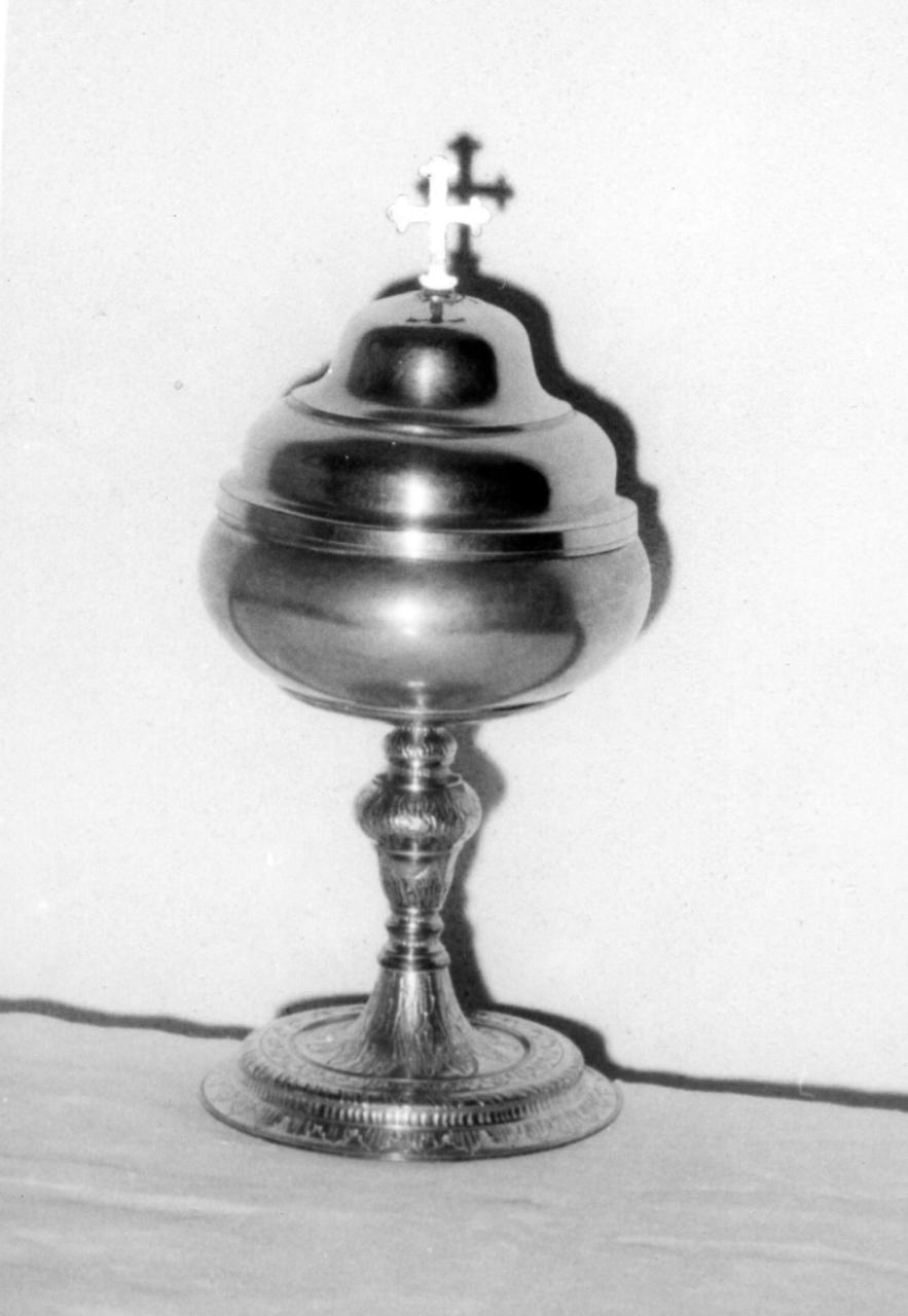 pisside - bottega reggiana (primo quarto sec. XVIII)