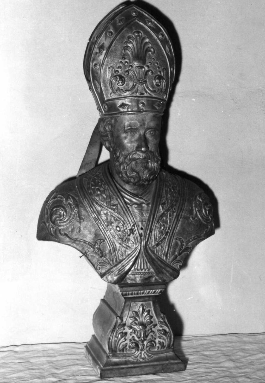 vescovo (busto, serie) - bottega emiliana (sec. XIX)