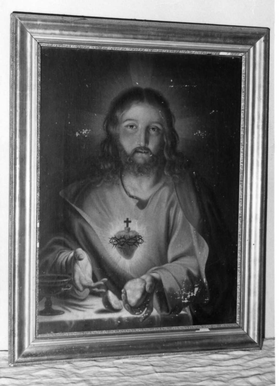 Sacro Cuore di Gesù (dipinto) - ambito emiliano (seconda metà sec. XIX)