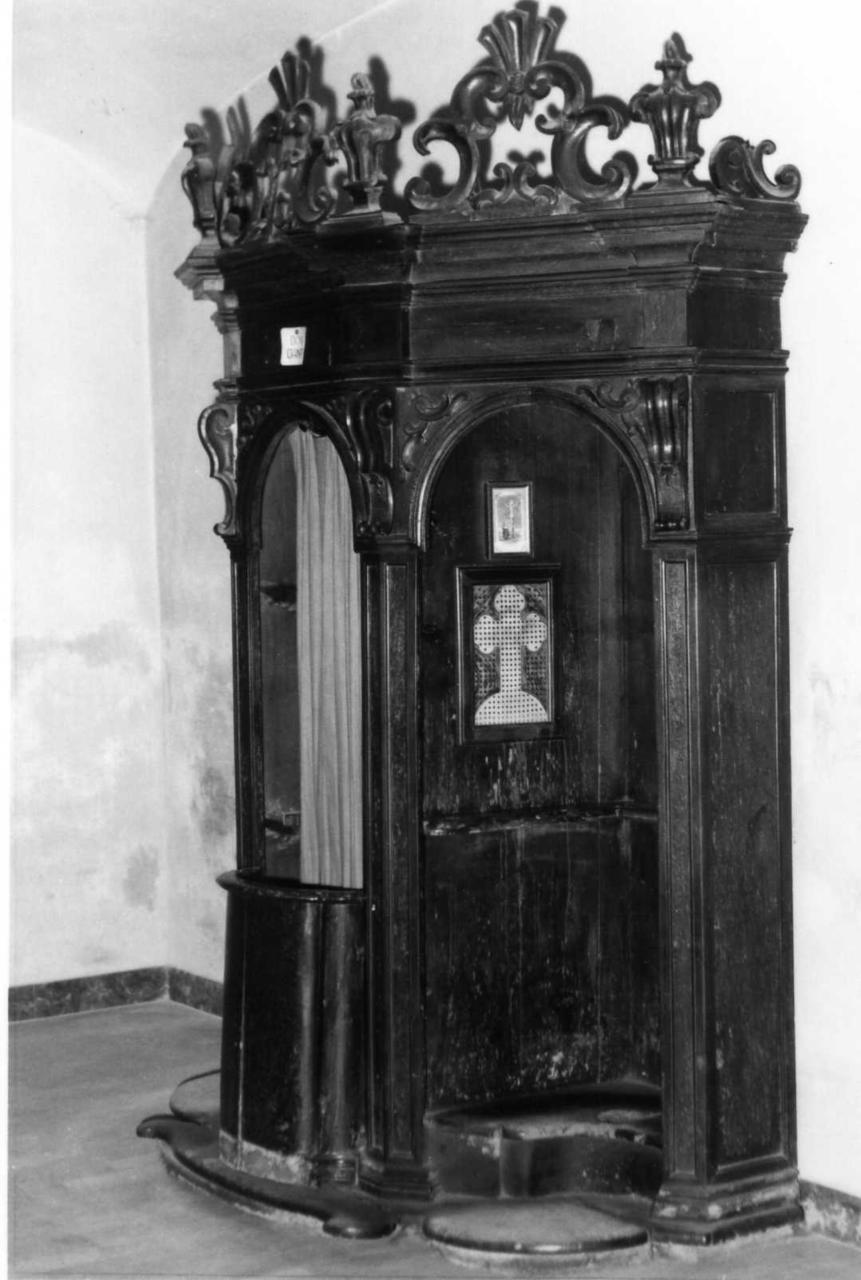 confessionale - bottega reggiana (sec. XVIII)