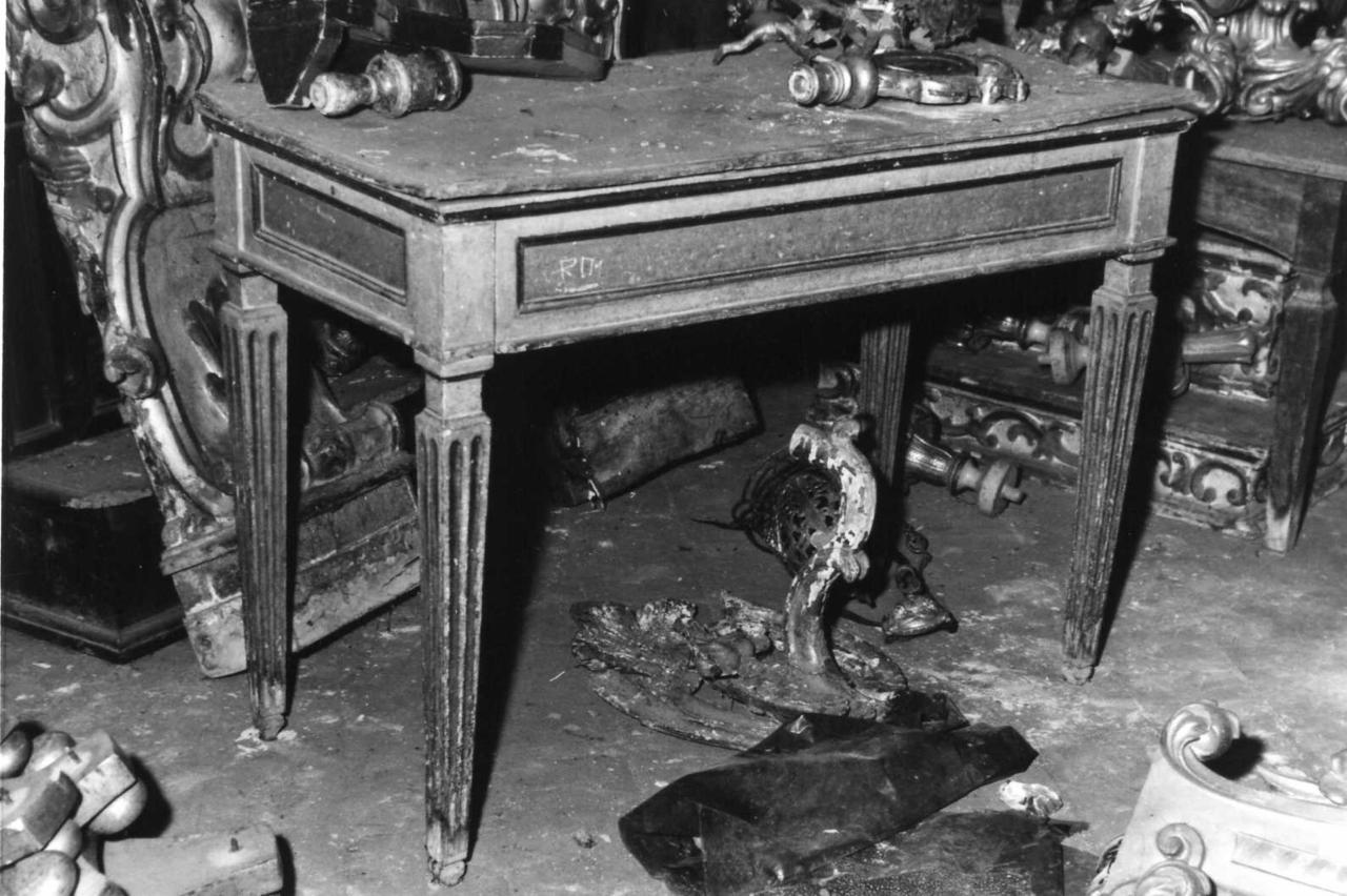 console, serie - bottega emiliana (fine sec. XVIII)