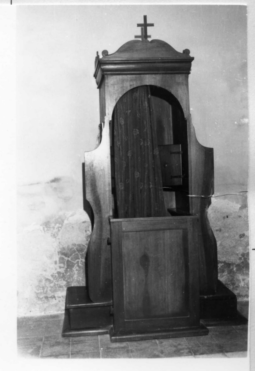 confessionale, serie - bottega reggiana (sec. XIX)