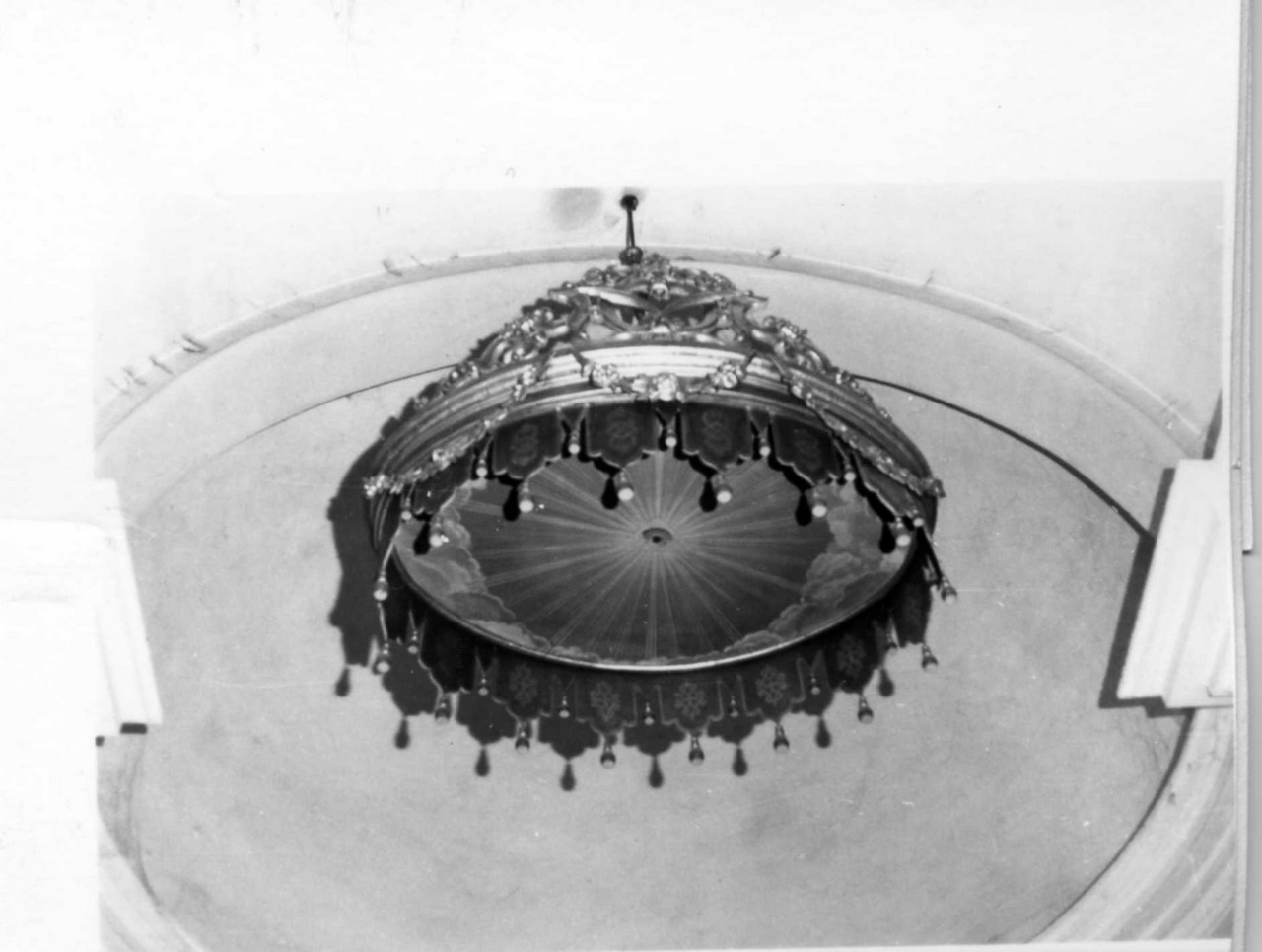 Trinità (cielo di baldacchino) - bottega reggiana (sec. XIX)