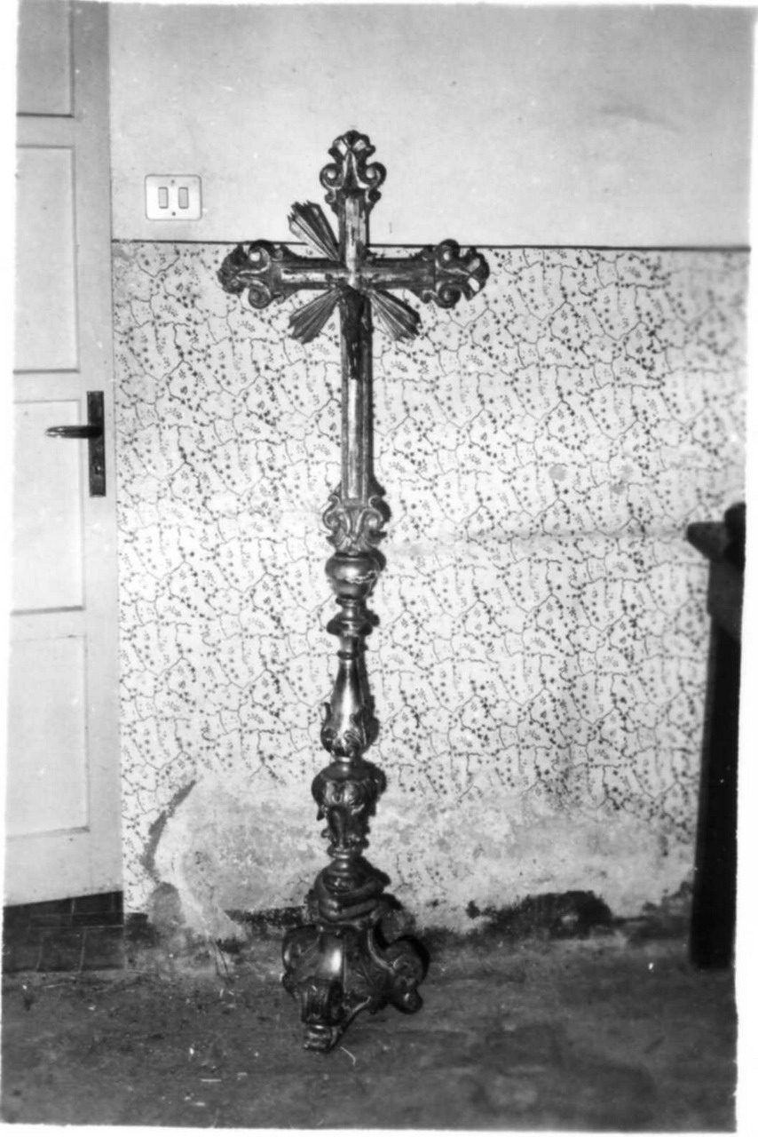 Cristo crocifisso (croce) - bottega reggiana (sec. XVIII)