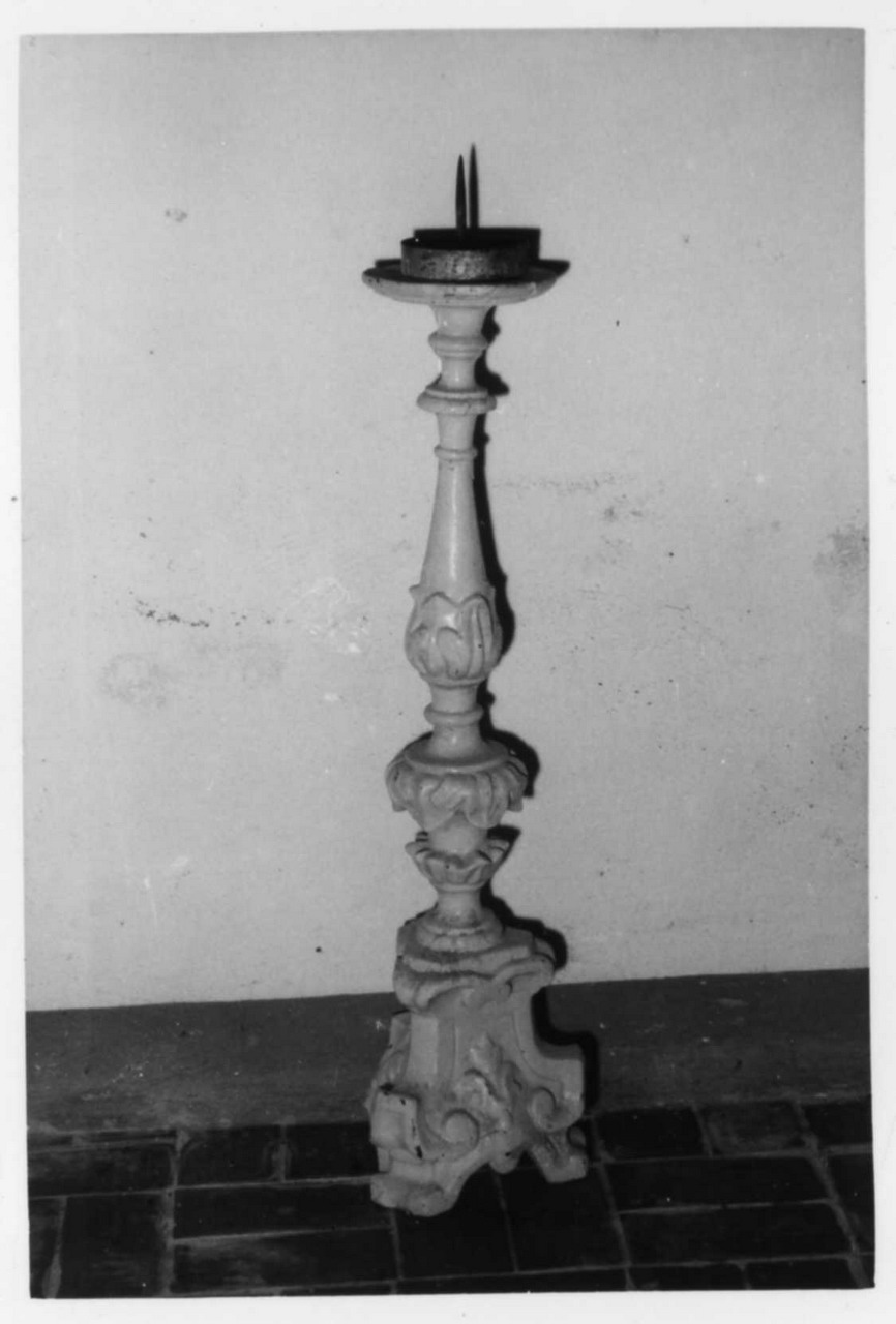 candeliere, serie - bottega reggiana (sec. XVIII)