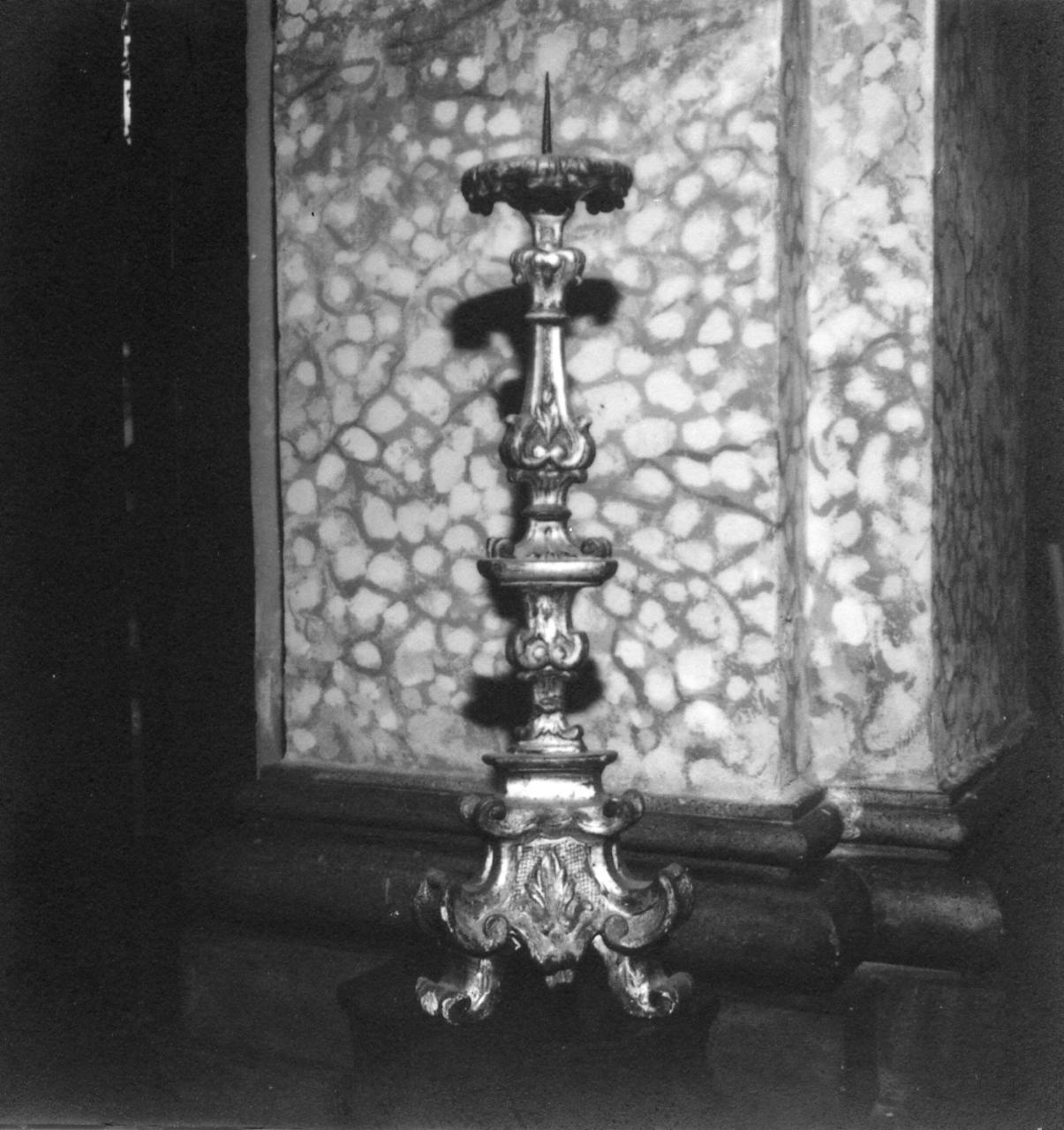 candeliere, serie - bottega emiliana (sec. XVIII)