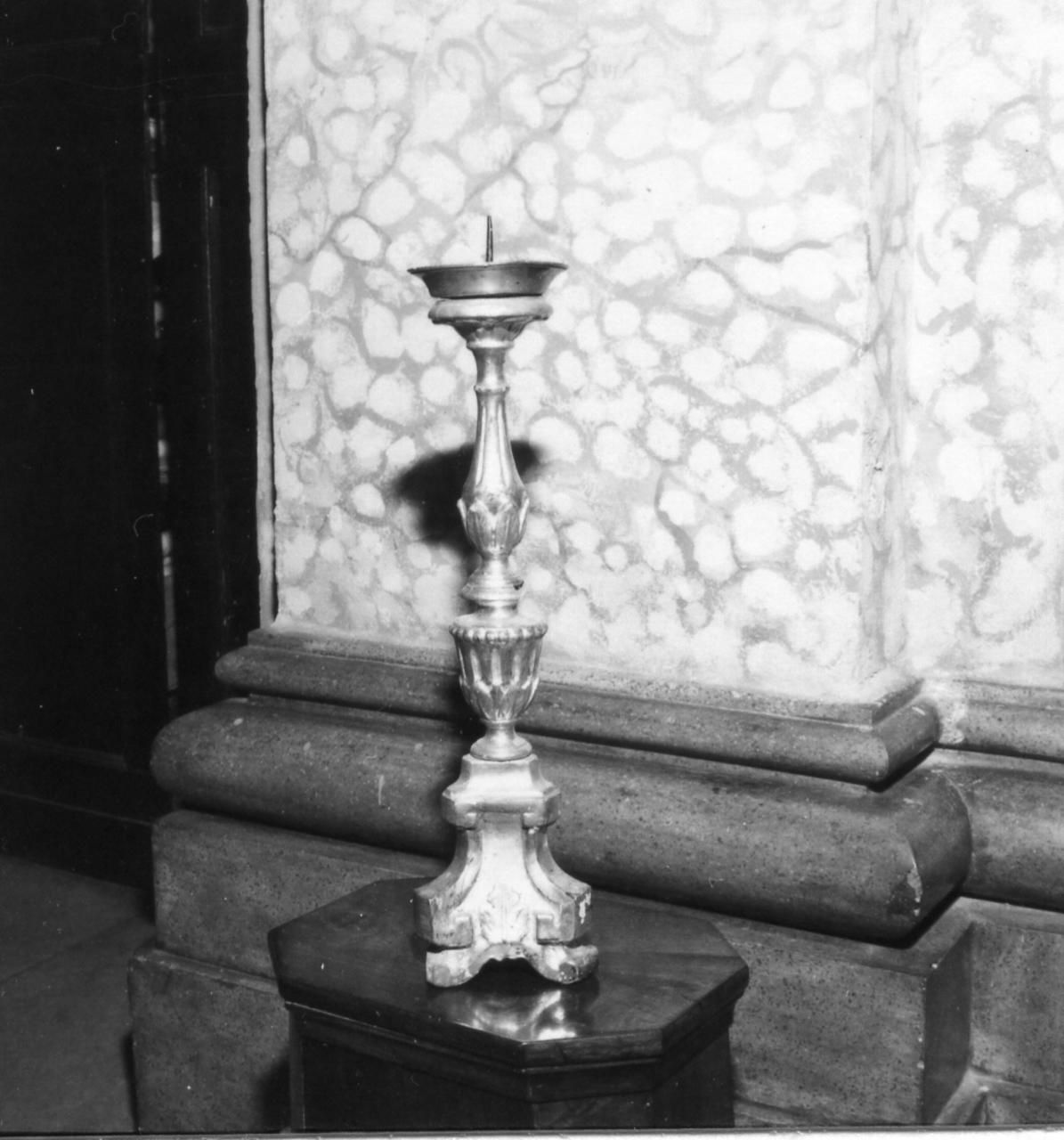 candeliere, serie - bottega emiliana (inizio sec. XIX)