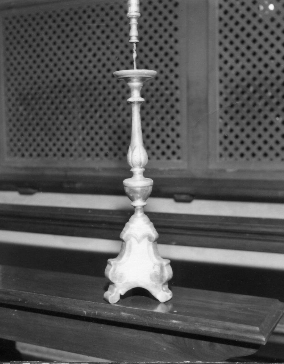 candeliere, serie - bottega emiliana (sec. XIX)