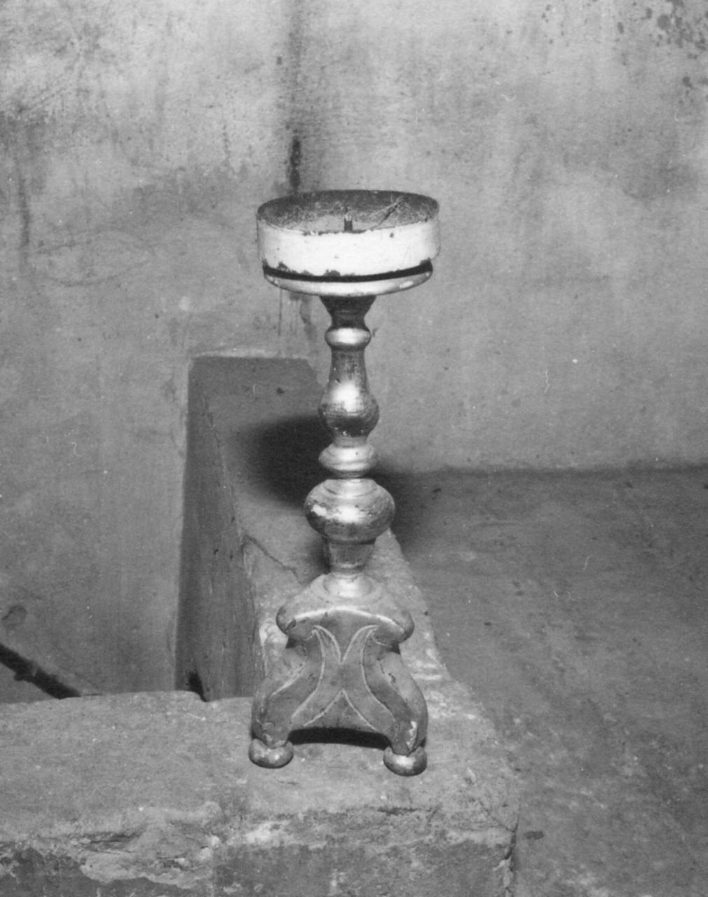 candeliere - bottega emiliana (secc. XVIII/ XIX)